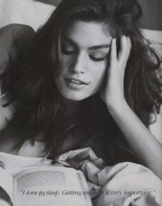 A Young Cindy Crawford